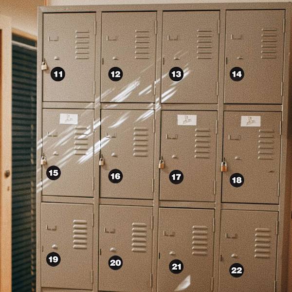 10 ark nummererte klistremerker 5 sett med 1-100 vinylnummerklistremerker