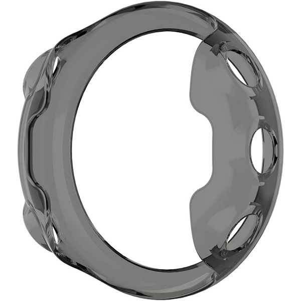 Kompatibelt TPU-skyddsfodral för Garmin Forerunner 45, Mjukt TPU-skyddsfodral för Garmin Forerunner 45 Smartwatch (TPU Svart) T