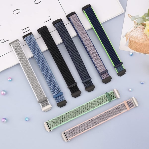 2-pak nylon Ace 3-bånd kompatibel med Fitbit Ace 3-reimer for barn