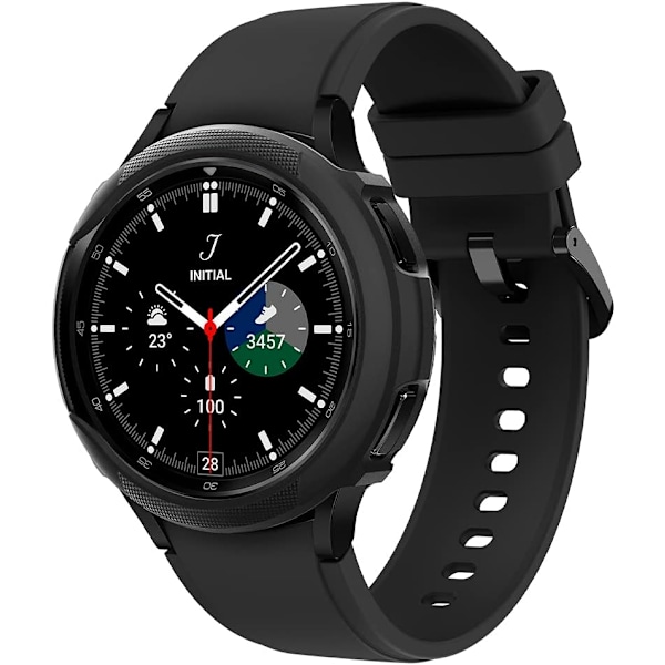 Liquid Air -suojakuori Galaxy Watch 4 Classic 46mm (2021) -kellolle - Mattamusta