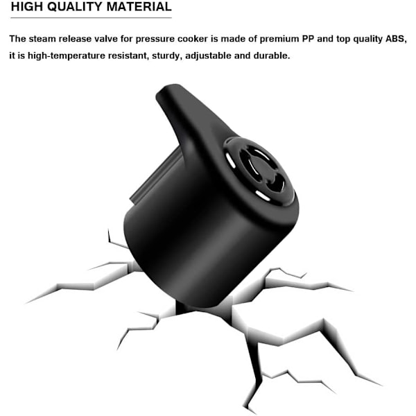 Dampfrigjøringventilhåndtak for Instant Pot (diverse