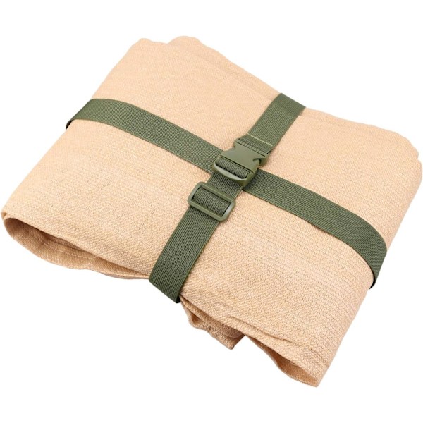 40\" Lange bagasjestropper med justerbar spenne (Army Green (4-pakning), 1.5\" Bred - 40\" Lang)