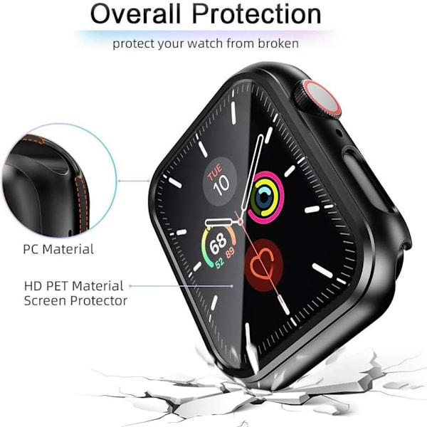Kompatibel med Apple Watch Series 3 Series 2 1 38mm etui med