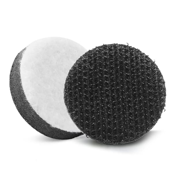KGOJDYNFYSL 5-pak krog- og løkke bløde skumbufferpuder 1 tomme (25 mm) svampecushion buffer bagplade bløde interfacepuder til 1\" slibepude