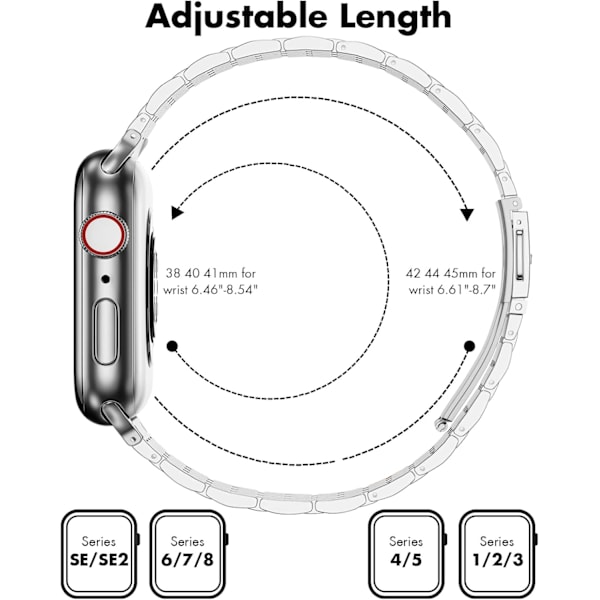 Til Apple Watch-rem 38mm 40mm 41mm 42mm 44mm 45mm-serien