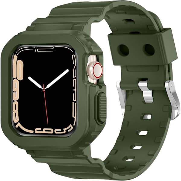 Kompatibel med krystalklare Apple Watch-rem, 45 mm 44 mm