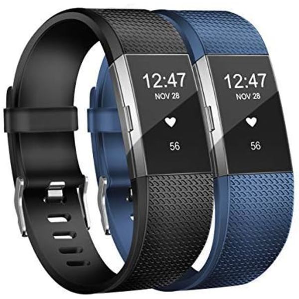 Ersatningsrem til Fitbit Charge 2 - Justerbare sportsremme