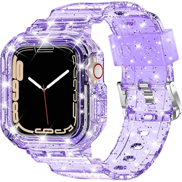 Kompatibel med Crystal Clear Apple Watch-rem