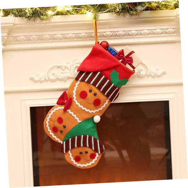 Alipis 3 STK Julstrumpor Julsäckar Barn Julstrumpor Barn Julkulor Julgran Present Strumpor Ornament Jul