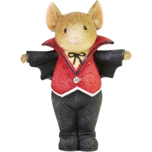 Enesco Tails with Heart     Vampire Mouse Figurine, 2,09 tum, Flerfärgad