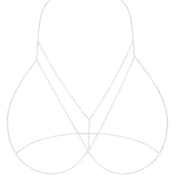 Rhinestone Chain BH Crystal Body Chains för kvinnor Halsband