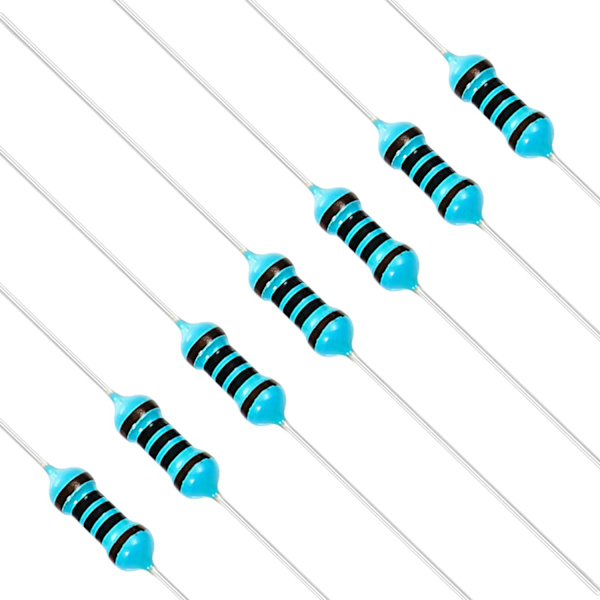 100 stk 1/4W (0,25W) 100 Ω ohm metalfilm fast modstand