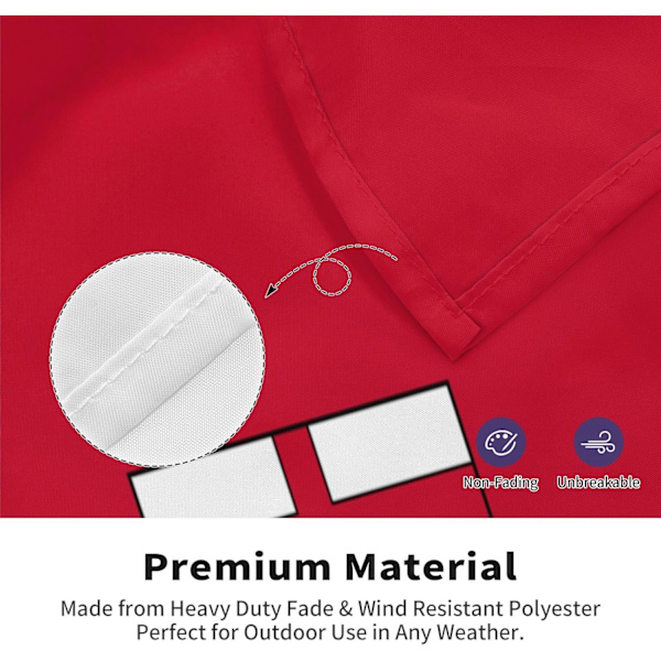Of Manitoba  2x3 Ft Utomhus Dubbelsidig s Polyester Patio Dekorativ Banner Hållbar Hemma Gräsmatta s Svart Svart