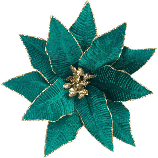 Mørk kricka jul julstjerne blomst 6 stk 8-tommer valg til juledekoration