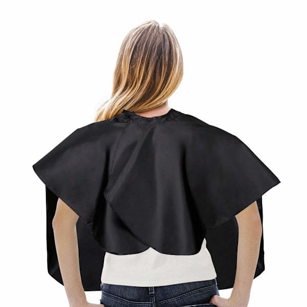 2 stk. Nylon Sort Makeup Cape Kort Vandtæt Kam Ud Cape