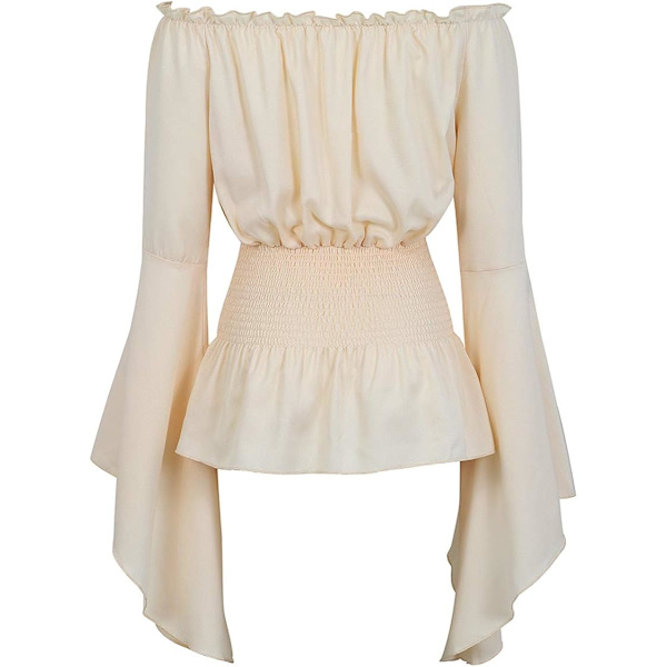 Gotisk bluse for korsettpiratkvinner