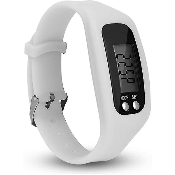 Sport Watch Bracelet Digital Lcd Pedometer Run Step Calorie Counter