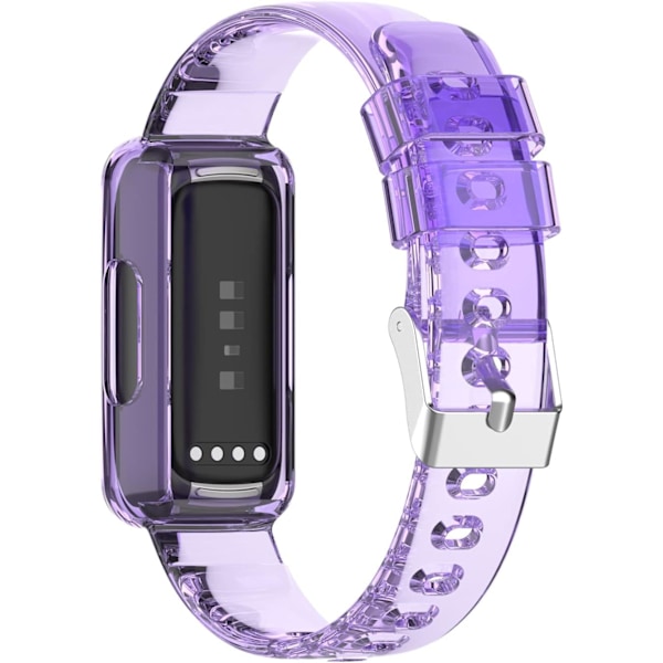 Gennemsigtige krystal TPU-remme til Fitbit Luxe/Ace/Inspire