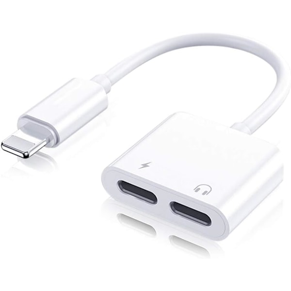 5 i 1 hörlursadapter för iPhone Lightning Jack Adapter