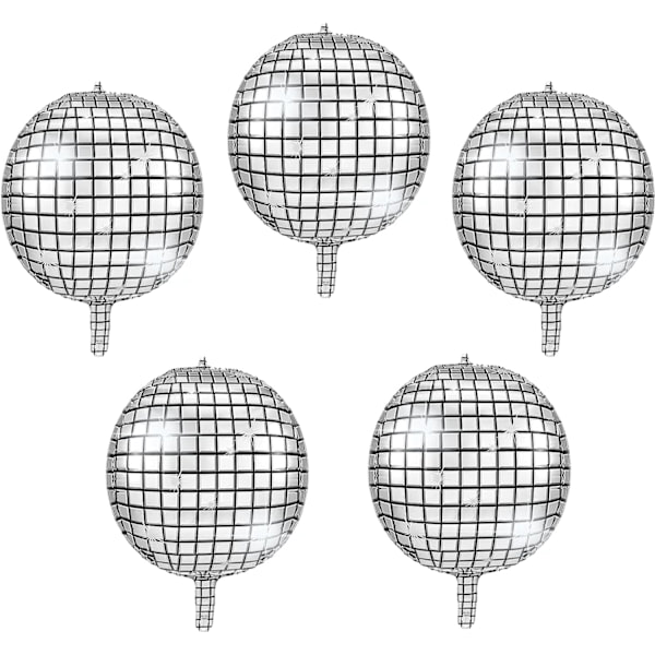 5 st 22 tums 4D Discoballonger