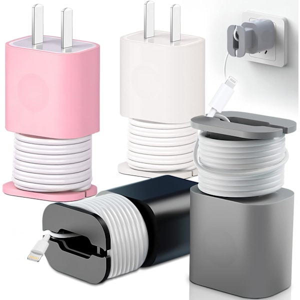 2 i 1 silikonladdare, 20W/18W datakabel