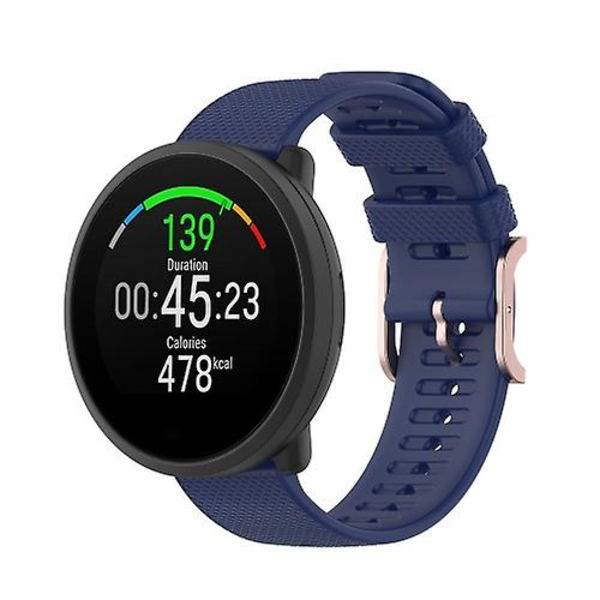 Til Polar Dot Tekstureret Silikone Urrem ZUQ Midnight Blue