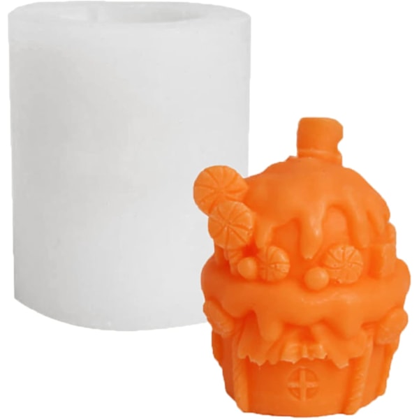 Butterscotch Donut House Form, 3D-duftende gips