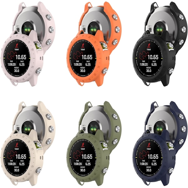 Kompatibel med Garmin MARQ 2 TPU Skyddsfodral - TPU Skyddande Klockfodral Skal Kompatibelt med Garmin MARQ 2 Athlete/Adventurer/Aviator/Cap