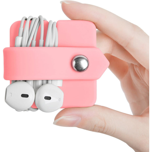 Silikon Hörlurar Wrap Winder Hörlurar Organizer