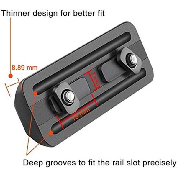 Bipod-adapter med slyngestang og tilbehør
