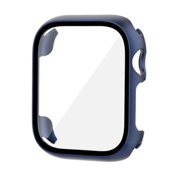 För Watch 8 7 6 5 4-se Skyddsglas+skyddsskärm En-delad Fi Blue 44mm