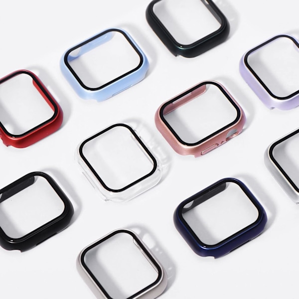 4-pak til Apple Watch Case Series 9 Series 8 Series 7 41mm, iWatch