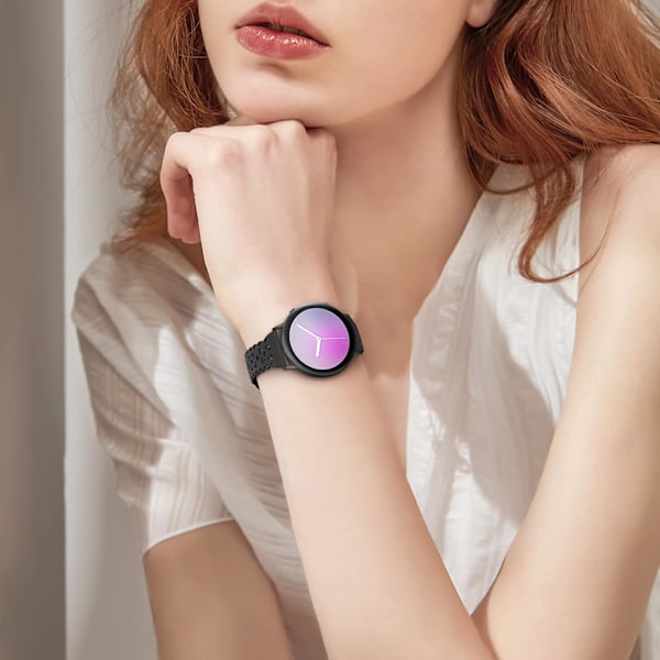 20 mm spesiell silikonrem kompatibel med Galaxy Watch 6/5/4