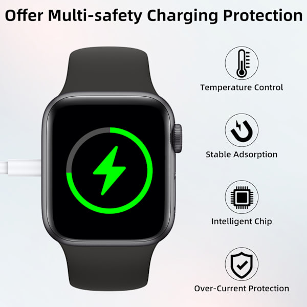 Trådlös laddare för Apple Watch