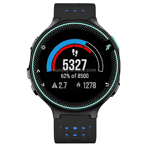 Tvåfärgat armband för Garmin Forerunner 235 ULP Black Blue