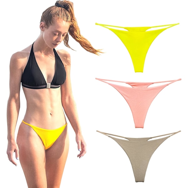 Bomullstrosor för kvinnor Sexig sömlös kvinna G-string