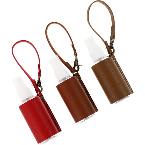 6 set flaskor tomma flaskor för vätskebehållare med PU-påse sprayflaskor Keyanh?