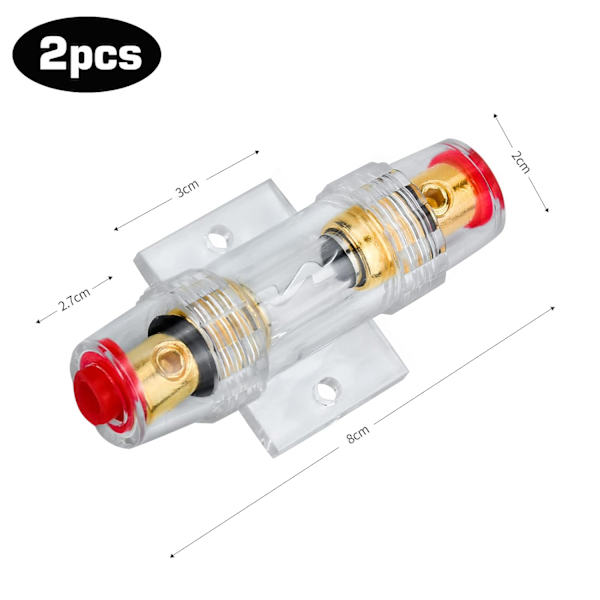 60Amp Nulstillelig Sikringsafbryder til Auto Bil Stereo, Inverter - 12V-48V DC Automotive Marine Båd Beskyttelse