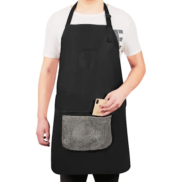 Adjustable Bib Apron. Three Functions. Children's Apron Half-length