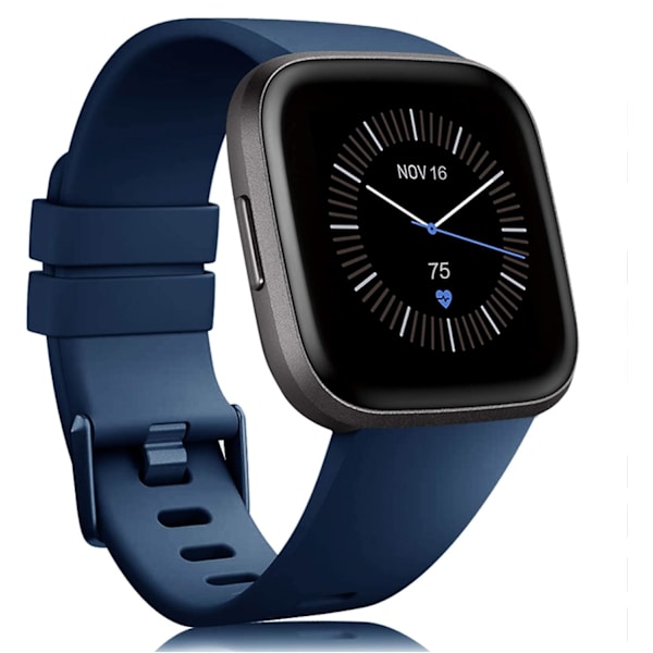 Silikone Justerbar Rem - Udskiftningsarmbånd til Fitbit Versa 2