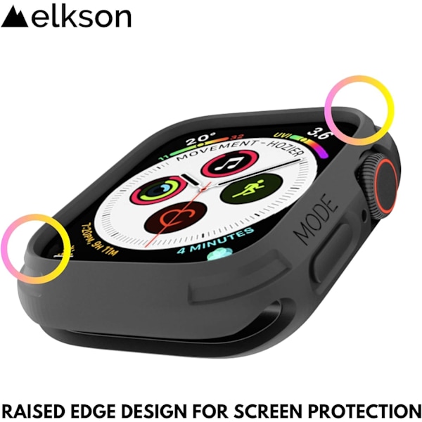 Kompatibel med Apple Watch 40 mm Bumper Case