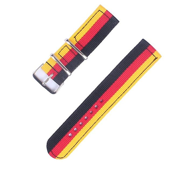 20mm 22mm Rem til Samsung Watch Galaxy 4/3/46mm/active 2/gear S3/amazfit Nylon Rem Armbånd Huawei Gt/2/2e/3/pro Rem 4 20mm