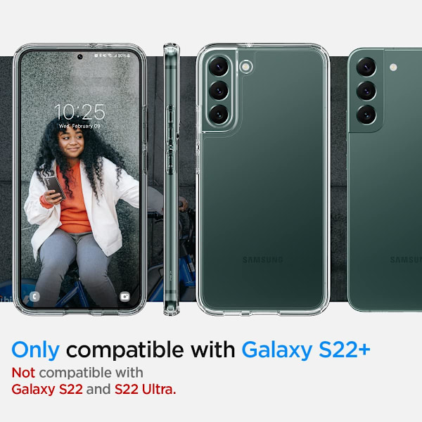 Ultra Hybrid -suojakuori Galaxy S22 Plus -puhelimelle (2022) - Kristallinkirkas Kristallinkirkas