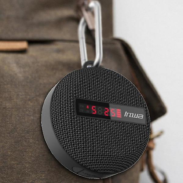 Ny multifunktionell hastighetsskärm Bluetooth-högtalare vattentät och dammtät utomhus åk bil liten högtalare kan prata