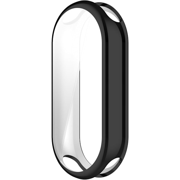 Udskiftnings Smartwatch Beskyttelsesetui Kompatibelt med Xiaomi Band 9/Band 9 NFC TPU Fuld Dækning Skal Anti Drop Ur Tilbehør (Sort) Sort