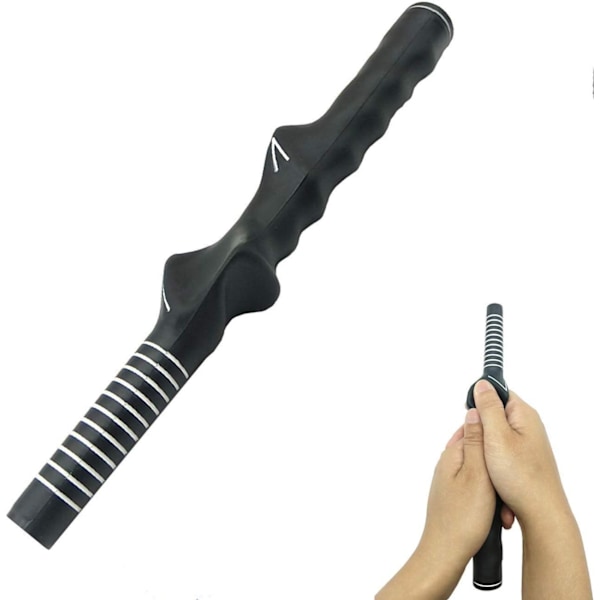 Golfträningshjälpset - Swing Grip Trainer och Armband Viktring