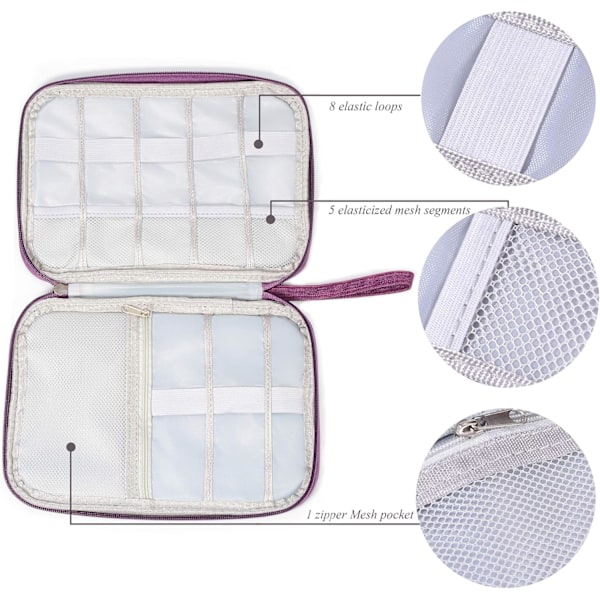 Elektronisk Organizer Väska Vattentät bärväska Travel