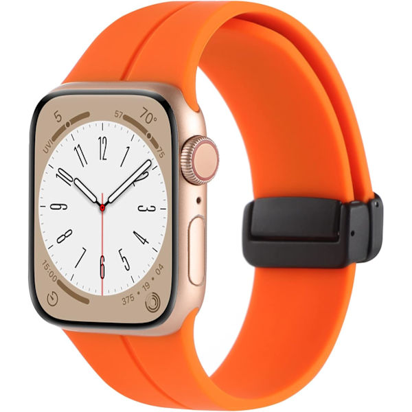 Silikonesportsrem kompatibel med Apple Watch 38mm 40mm