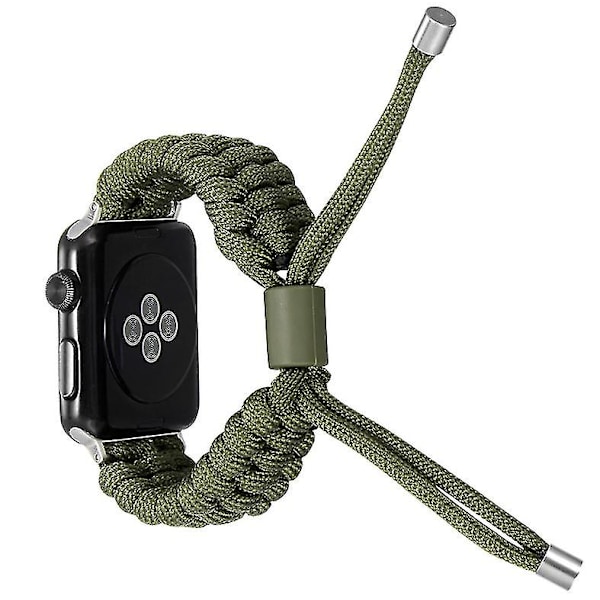 Pxcl egnet til Apple Watch vævet rem, Iwatch 7654 sports stretch rem paraply ledning