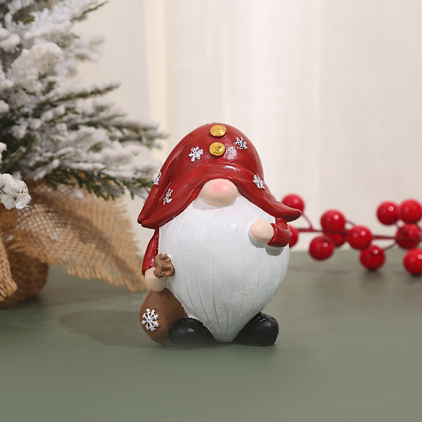 Jultomten bordsdekorationer kreativa julklappar